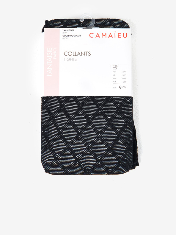 CAMAIEU Črne najlonke CAMAIEU