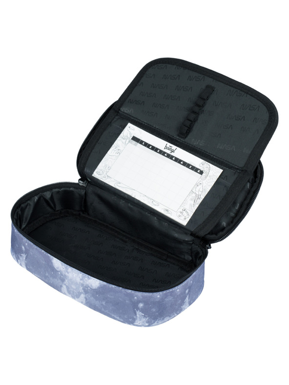 BAAGL  BAAGL 5 SET Skate NASA Grey: nahrbtnik, peresnica, etui, vrečka, mape