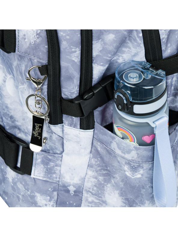 BAAGL  BAAGL 5 SET Skate NASA Grey: nahrbtnik, peresnica, etui, vrečka, mape