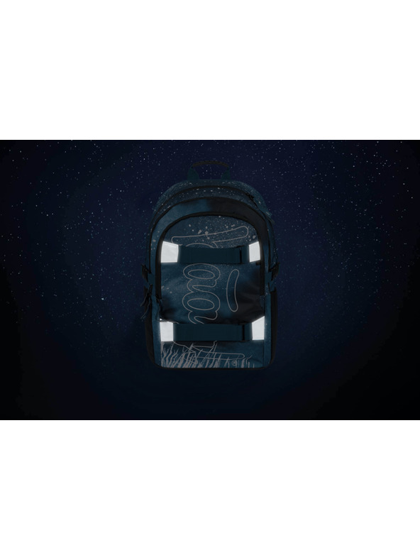 BAAGL  BAAGL 3 SET Skate Steel: nahrbtnik, peresnica, vrečka