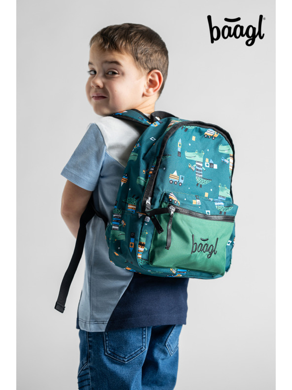 BAAGL  BAAGL Predšolski nahrbtnik Krokodil