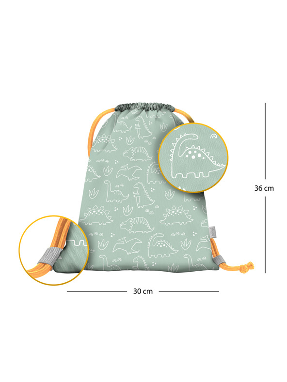 BAAGL  BAAGL Predšolska vrečka Dino