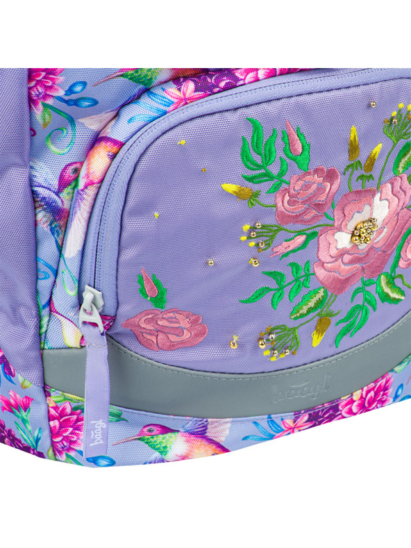 BAAGL  BAAGL 3 SET Airy Kolibri: nahrbtnik, peresnica, vrečka