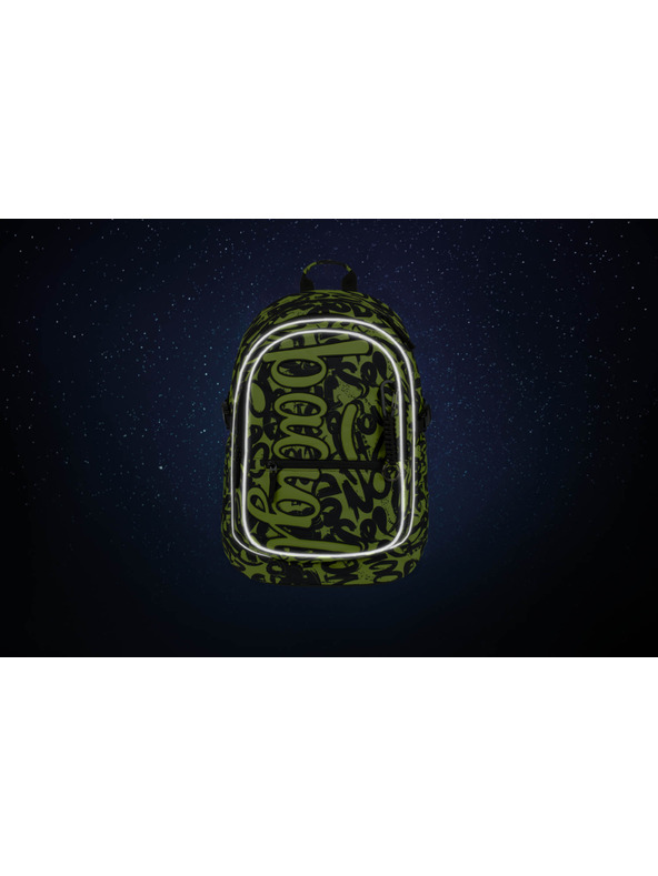 BAAGL  BAAGL 3 SET Core Lime: nahrbtnik, peresnica, vrečka