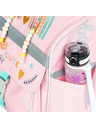 BAAGL  BAAGL 5 SET Zippy Mavrica roza: torba, peresnica, vrečka, mapa, škatla