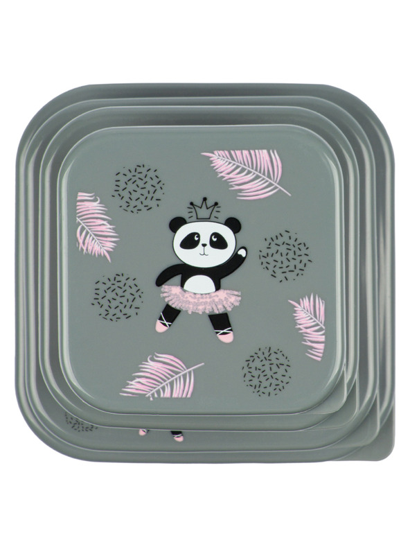 BAAGL  BAAGL Škatla za malico 4 v 1 Panda