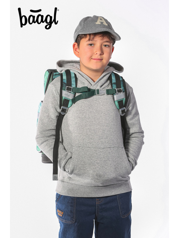 BAAGL  BAAGL Šolska torba Ergo Dino