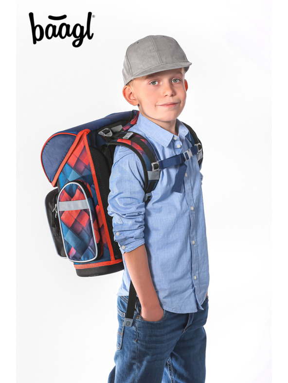 BAAGL  BAAGL SET 3 Ergo Reševalci: torba, peresnica, vrečka