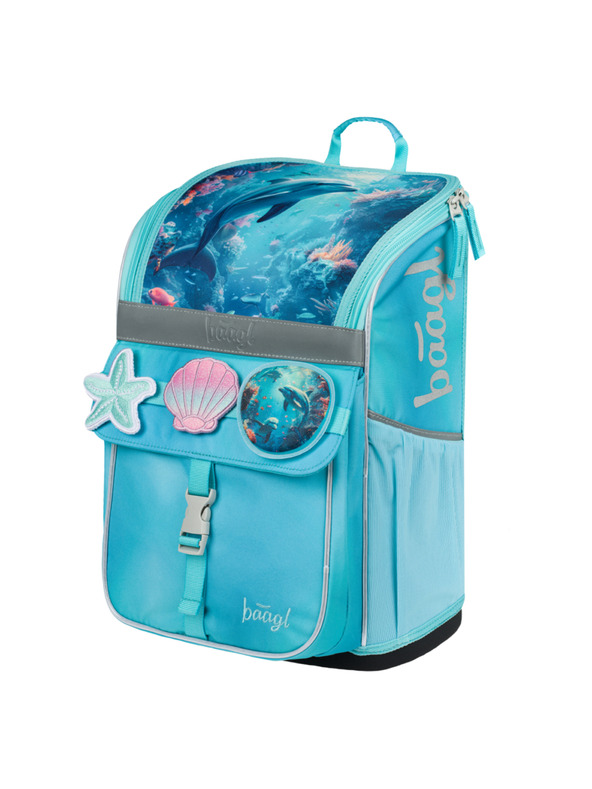 BAAGL  BAAGL Šolska torba Zippy Delfin
