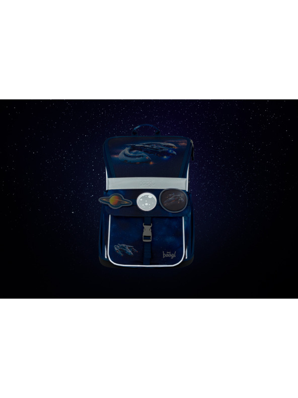 BAAGL  BAAGL Šolska torba Zippy Vesoljska ladja