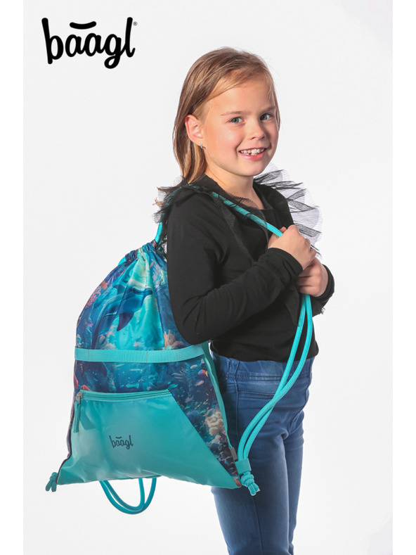 BAAGL  BAAGL Vrečka z žepom Delfin