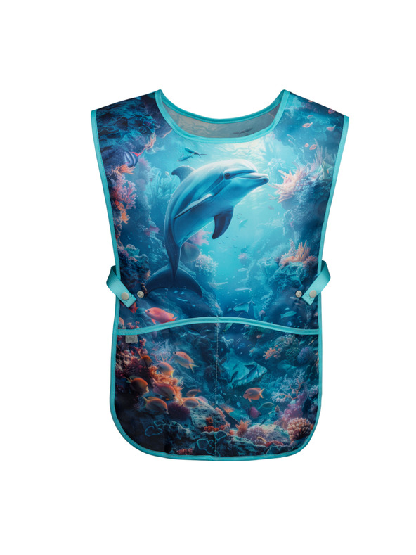 BAAGL  BAAGL Otroški predpasnik Delfin