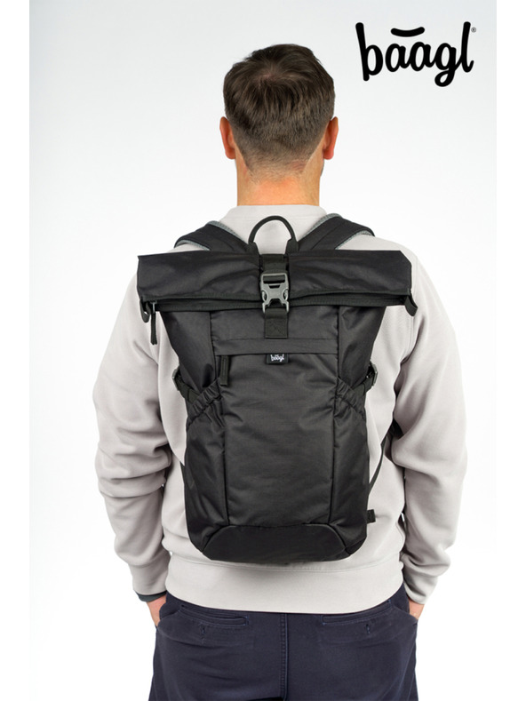 BAAGL  BAAGL Nahrbtnik Roll Black GRS
