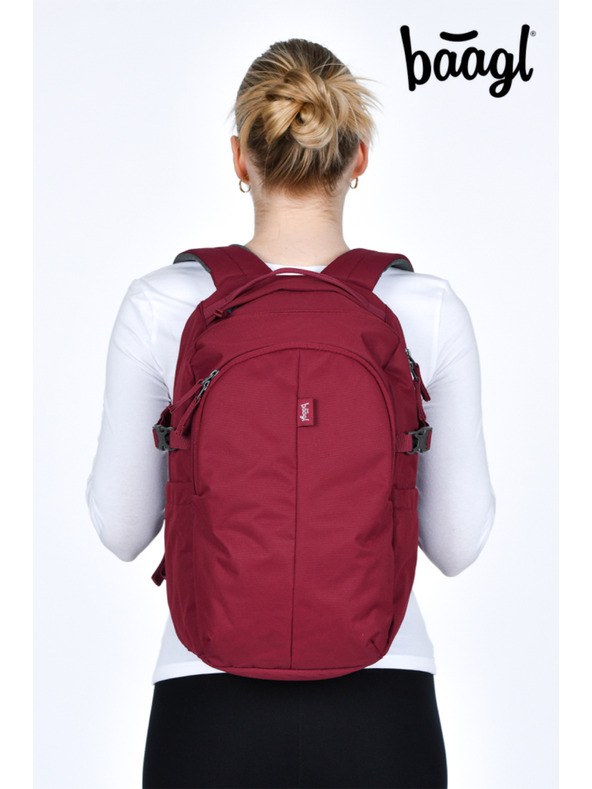 BAAGL  BAAGL Nahrbtnik Dash Burgundy GRS
