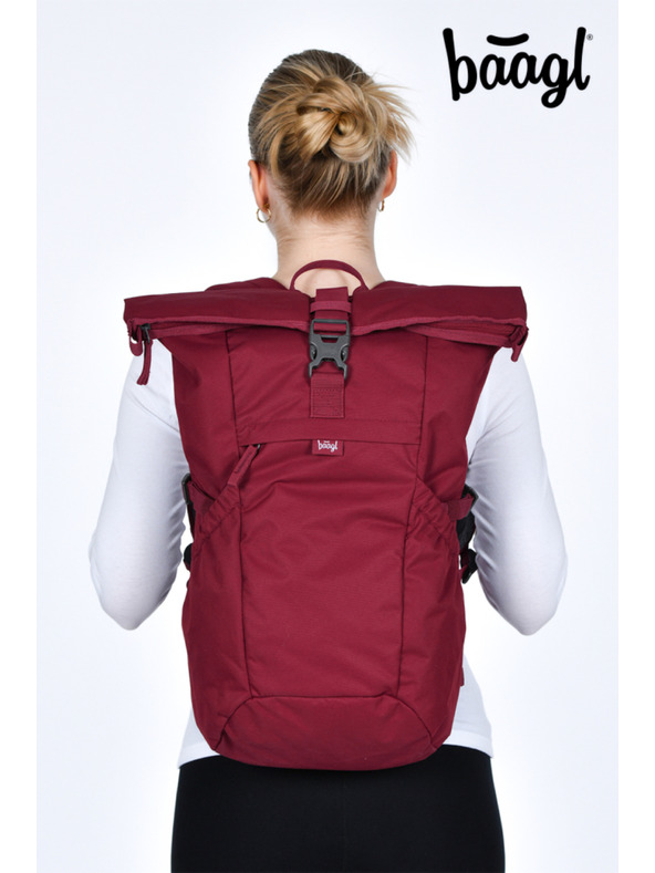 BAAGL  BAAGL Nahrbtnik Roll Burgundy GRS