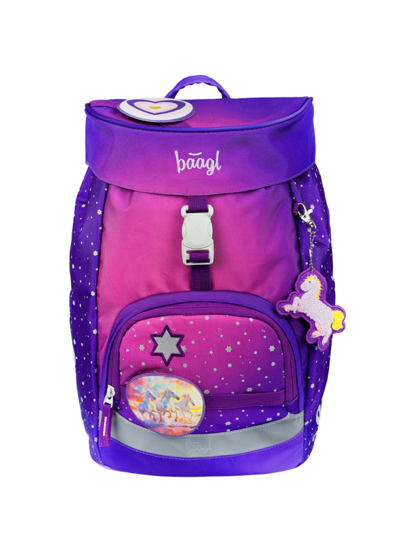 BAAGL  BAAGL Šolski nahrbtnik Airy Konji srca