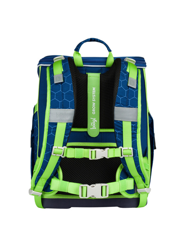 BAAGL  BAAGL SET 3 Zippy plus Nogometna žoga: šolska torba, peresnica, vrečka