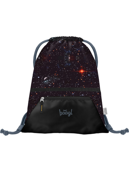 BAAGL  BAAGL SET 3 Zippy plus Pixel Space: šolska torba, peresnica, vrečka