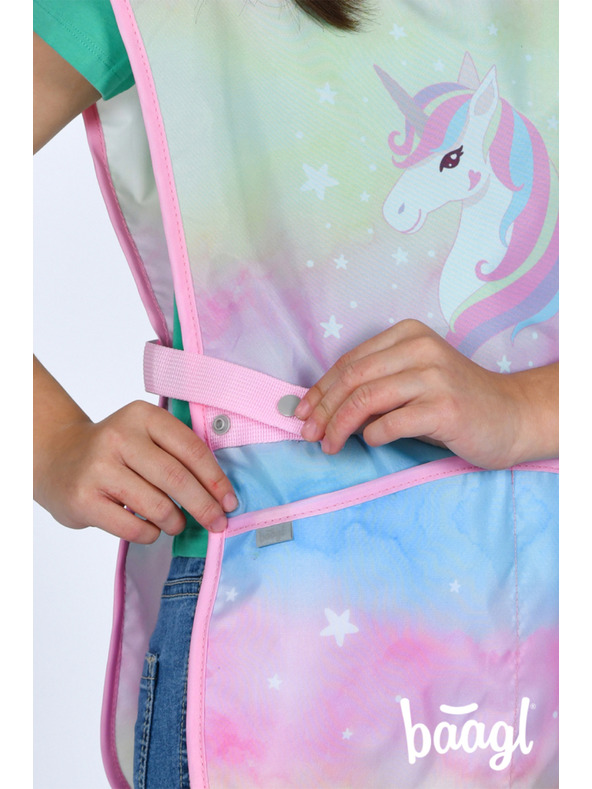 BAAGL  BAAGL Otroški predpasnik Rainbow Unicorn