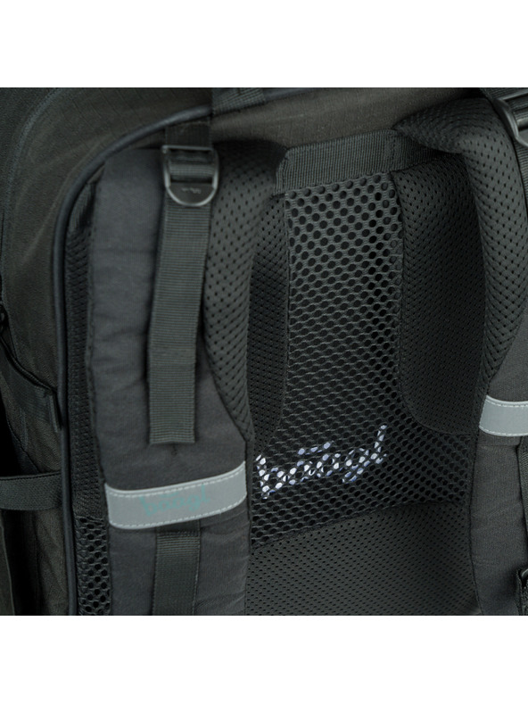 BAAGL  BAAGL Šolski nahrbtnik Cubic Uni Črna