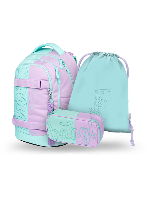 BAAGL  BAAGL SET 3 Skate max Sladko: nahrbtnik, peresnica, vrečka