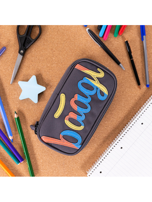 BAAGL  BAAGL Šolska peresnica etue Skate Logo Mix