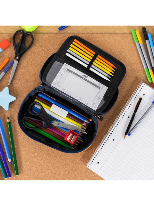 BAAGL  BAAGL Šolska peresnica etue Skate Duo