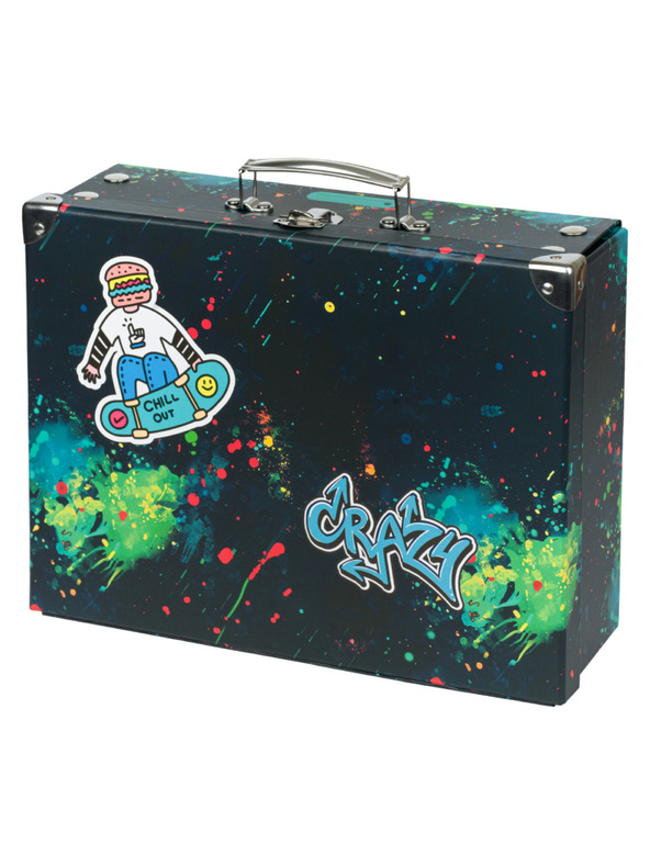 BAAGL  BAAGL Zložljiv šolski kovček Chill s kovinskim okovjem