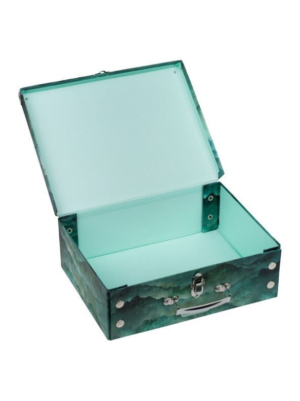 BAAGL  BAAGL Zložljiv šolski kovček Dino s kovinskim okovjem