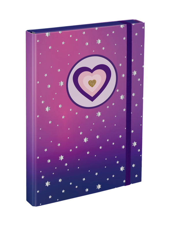 BAAGL  BAAGL Mape za šolske zvezke A4 Konji srce