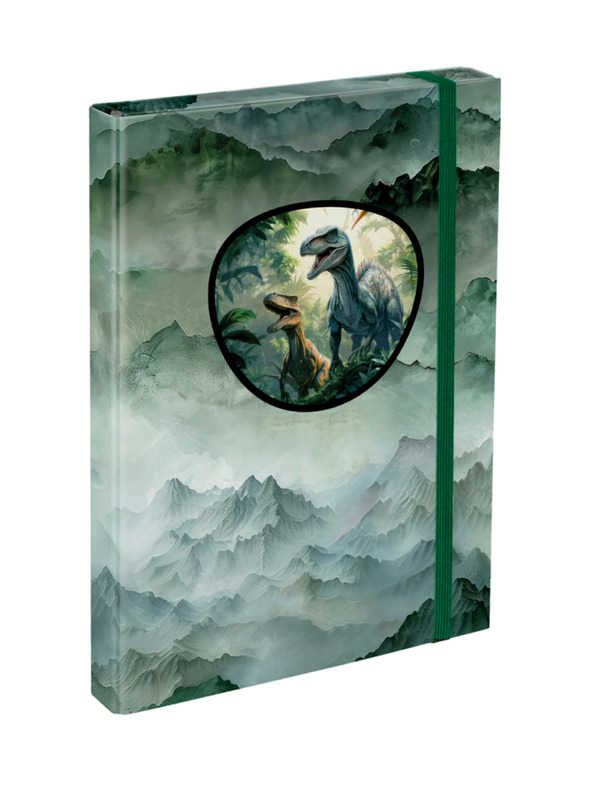 BAAGL  BAAGL Mape za šolske zvezke A4 Dino