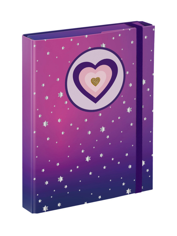 BAAGL  BAAGL Mape za šolske zvezke A5 Konji srce