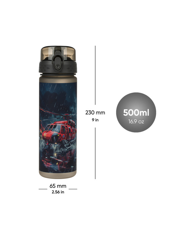 BAAGL  BAAGL Tritanska steklenica za pijačo Reševalci 500 ml