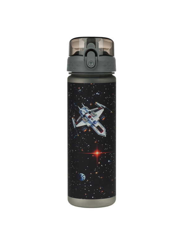 BAAGL  BAAGL Tritanska steklenica za pitje Pixel Space 500 ml