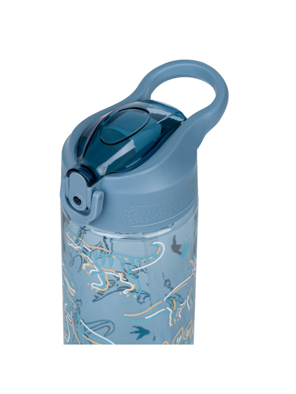 BAAGL  BAAGL Tritanska steklenica za pijačo z slamico Dino 500 ml