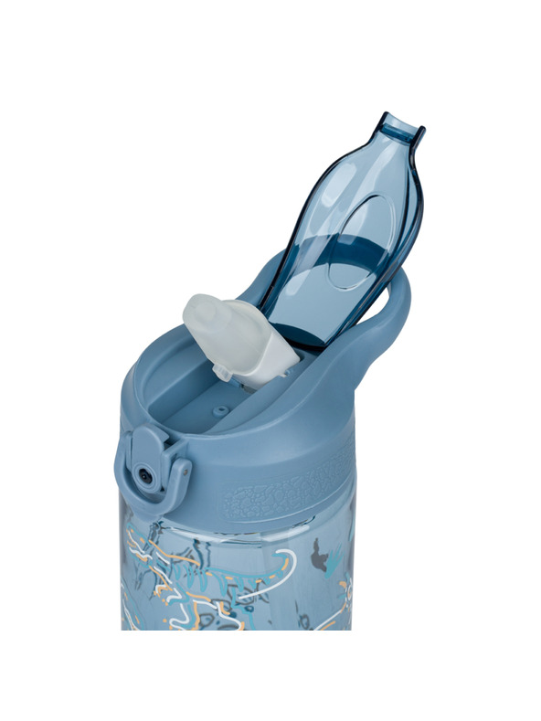 BAAGL  BAAGL Tritanska steklenica za pijačo z slamico Dino 500 ml