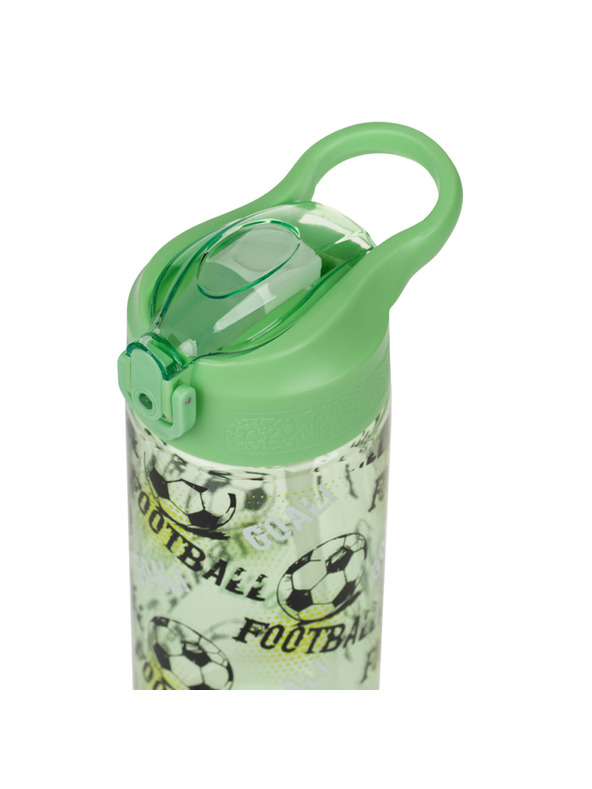 BAAGL  BAAGL Tritanska steklenica za pijačo z slamico Nogomet 500 ml