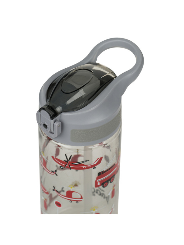 BAAGL  BAAGL Tritanska steklenica za pijačo z slamico Reševalci 500 ml