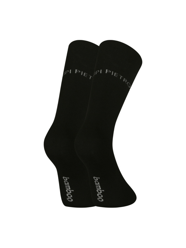 Pietro Filipi Moška darilna set Komplet treh - boksarice in Komplet treh - nogavice Pietro Filipi črne