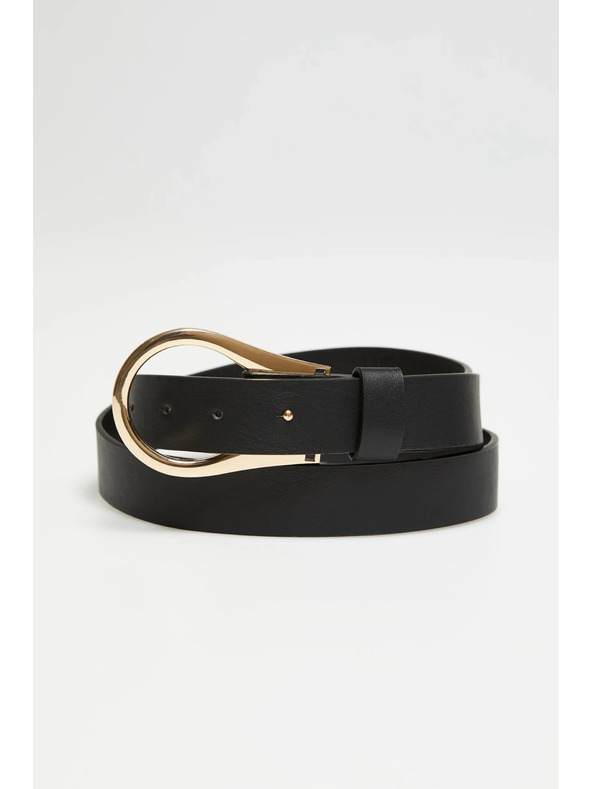 Moodo Črn ozek pas Moodo