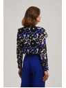 Moodo Pisana bluza z volančkom