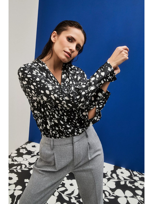 Moodo Vzorčasta bluza Moodo