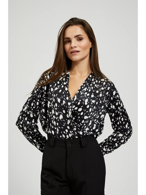 Moodo Vzorčasta bluza Moodo