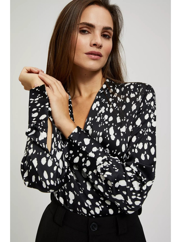 Moodo Vzorčasta bluza Moodo