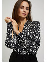 Moodo Vzorčasta bluza Moodo