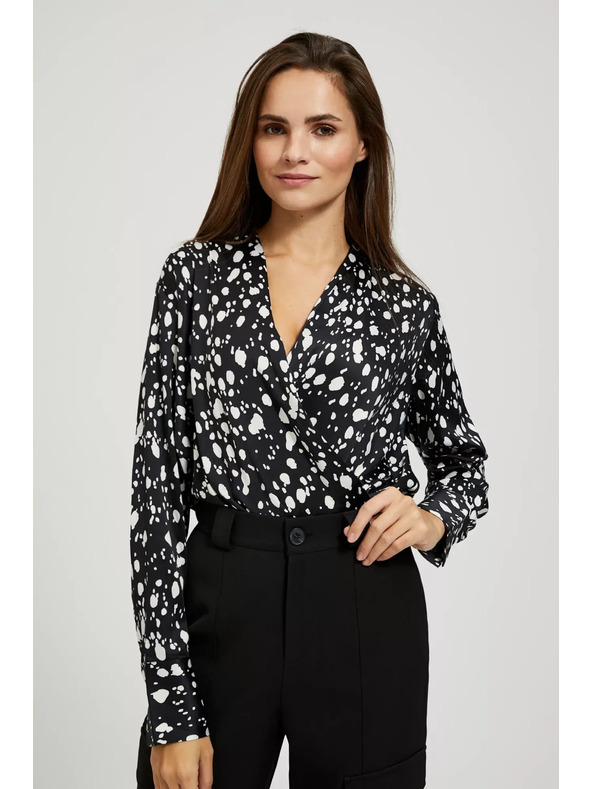 Moodo Vzorčasta bluza Moodo