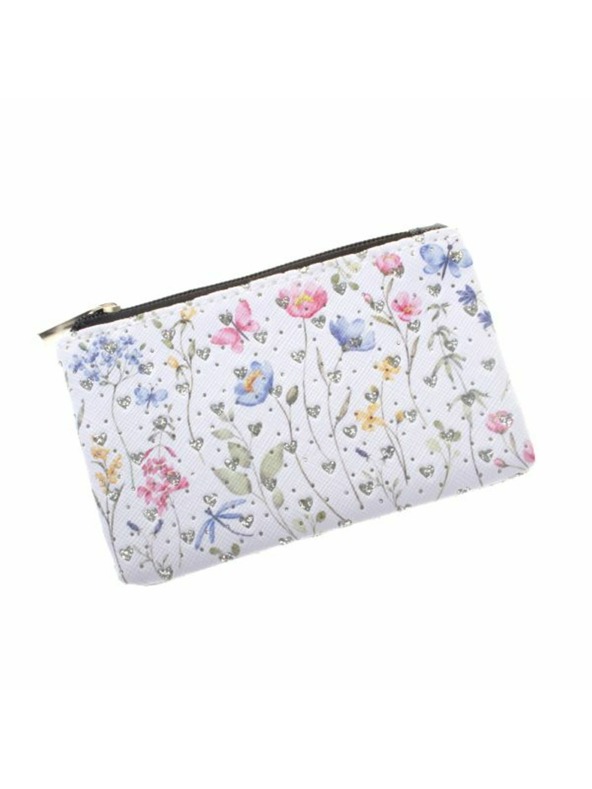 Casa de Engel Kozmetična torbica z zadrgo - travniško cvetje, 1/300