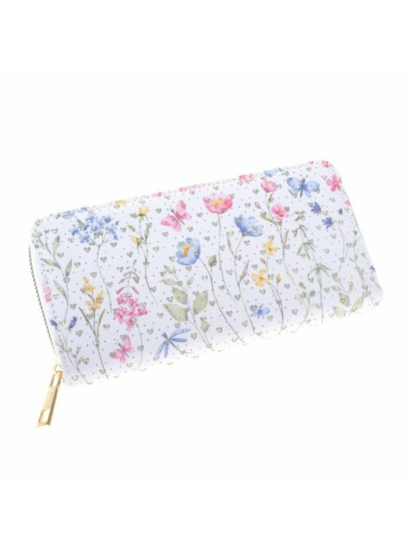 Casa de Engel Denarnica z zadrgo - travniško cvetje, 1/120