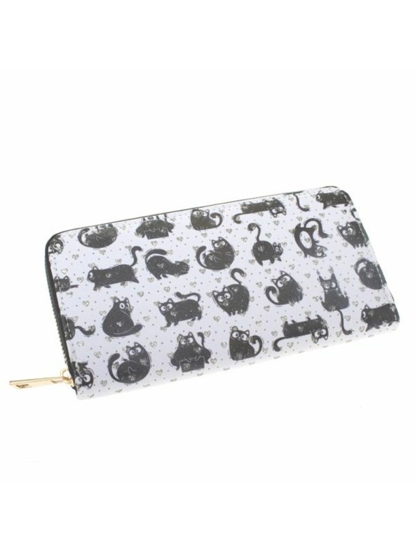 Casa de Engel Denarnica z zadrgo - mačke, 1/120