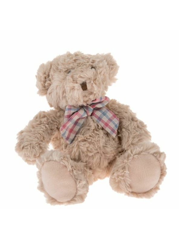 Casa de Engel Plišasti medvedek z metuljčkom 18cm - bež, 0/50